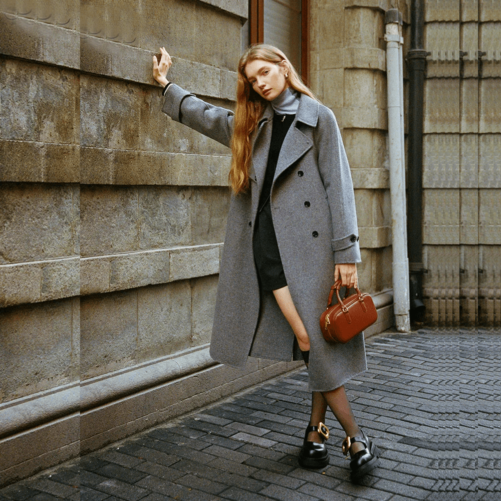 Styling Gray Coatigan Muse Long Coat Grey1