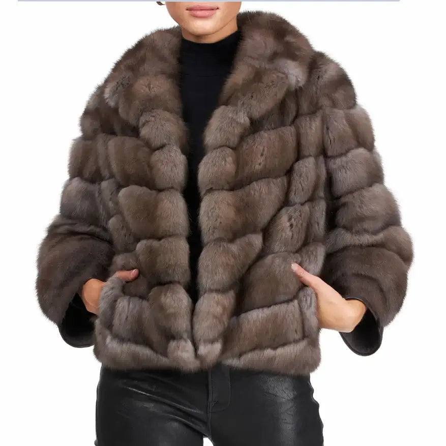 Luxury Women’s Fur Coat | Winter High Street Style