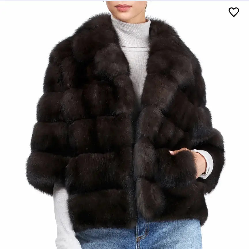 Luxury Women’s Fur Coat | Winter High Street Style