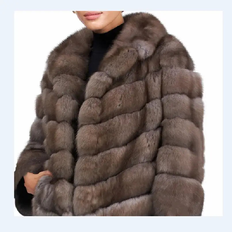 Luxury Women’s Fur Coat | Winter High Street Style