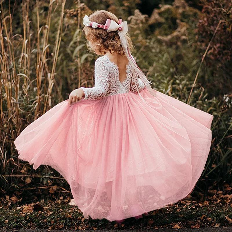 Little princess flower girl dresses, white or red discount lace flower girl dress, cute little lace midi dress for girls