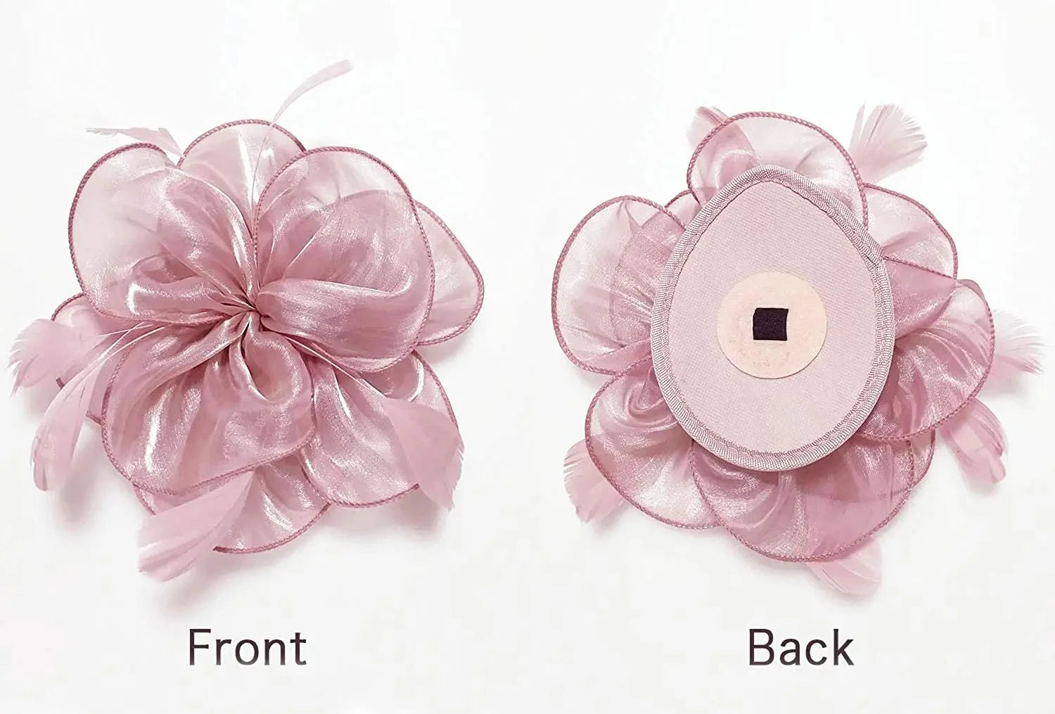 Fascinator Hats for Women  -  Feather Headwear for Tea Parties, Kentucky Derby, Weddings & Church Events