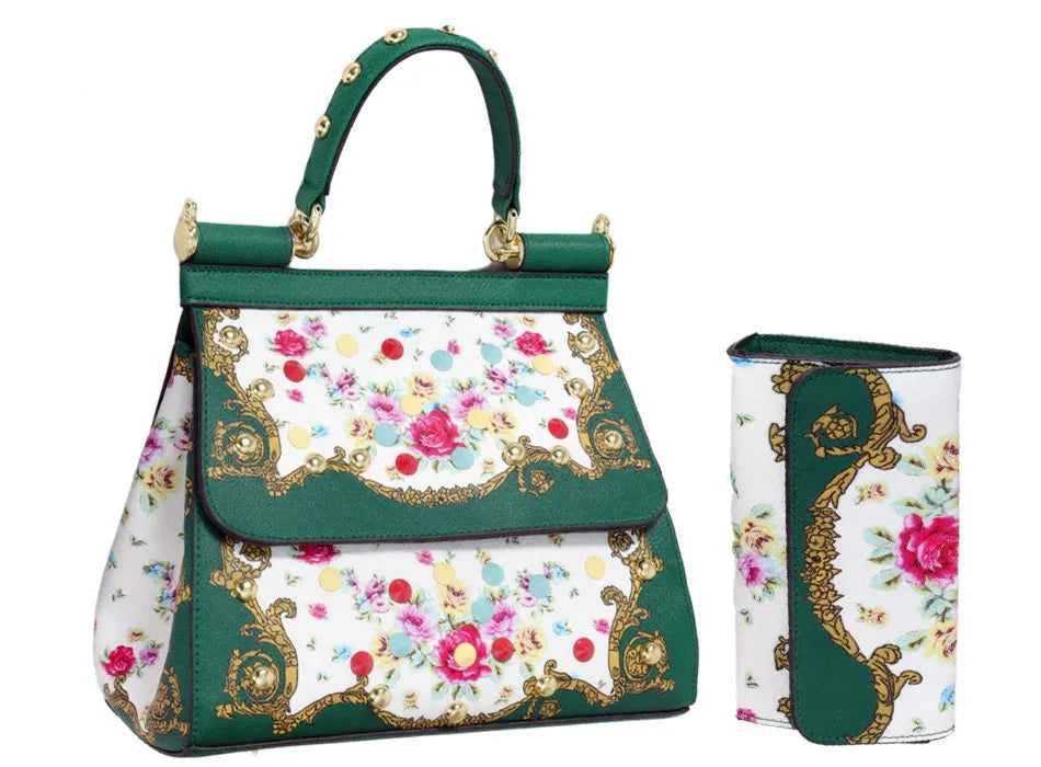 Retro Classic Crossbody Bags For Women Frame Top Handle Bag Purses And Handbags Suit Luxury Shoulder Totes Ladies Bolsa