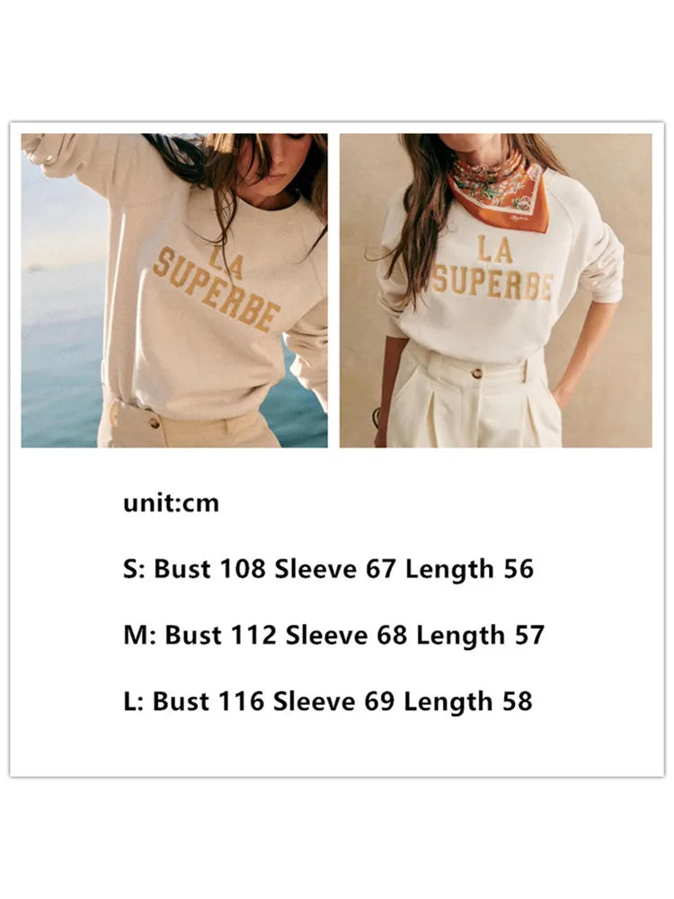 Women Heart-Shaped Print Sweatshirt - Perfect for Valentine’s Day