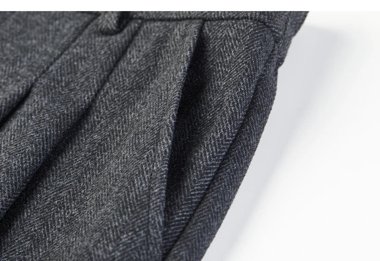 Elegant Knit Wide-Leg Pants – Autumn Office Casual Trousers for Women