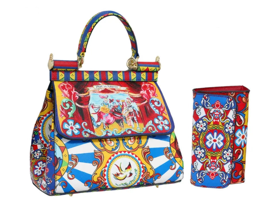 Retro Classic Crossbody Bags For Women Frame Top Handle Bag Purses And Handbags Suit Luxury Shoulder Totes Ladies Bolsa