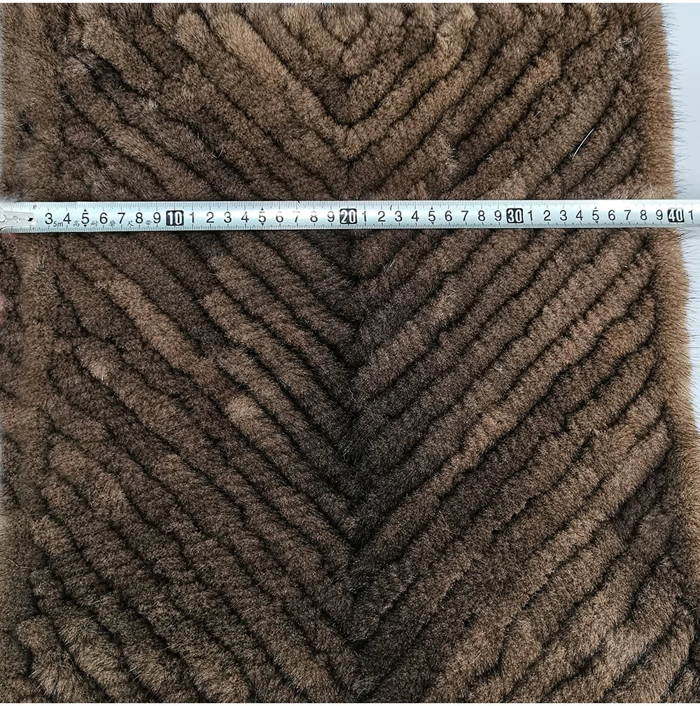 Luxury Real Mink Fur Shawl – 100% Natural Mink Fur Scarf & Poncho for Women