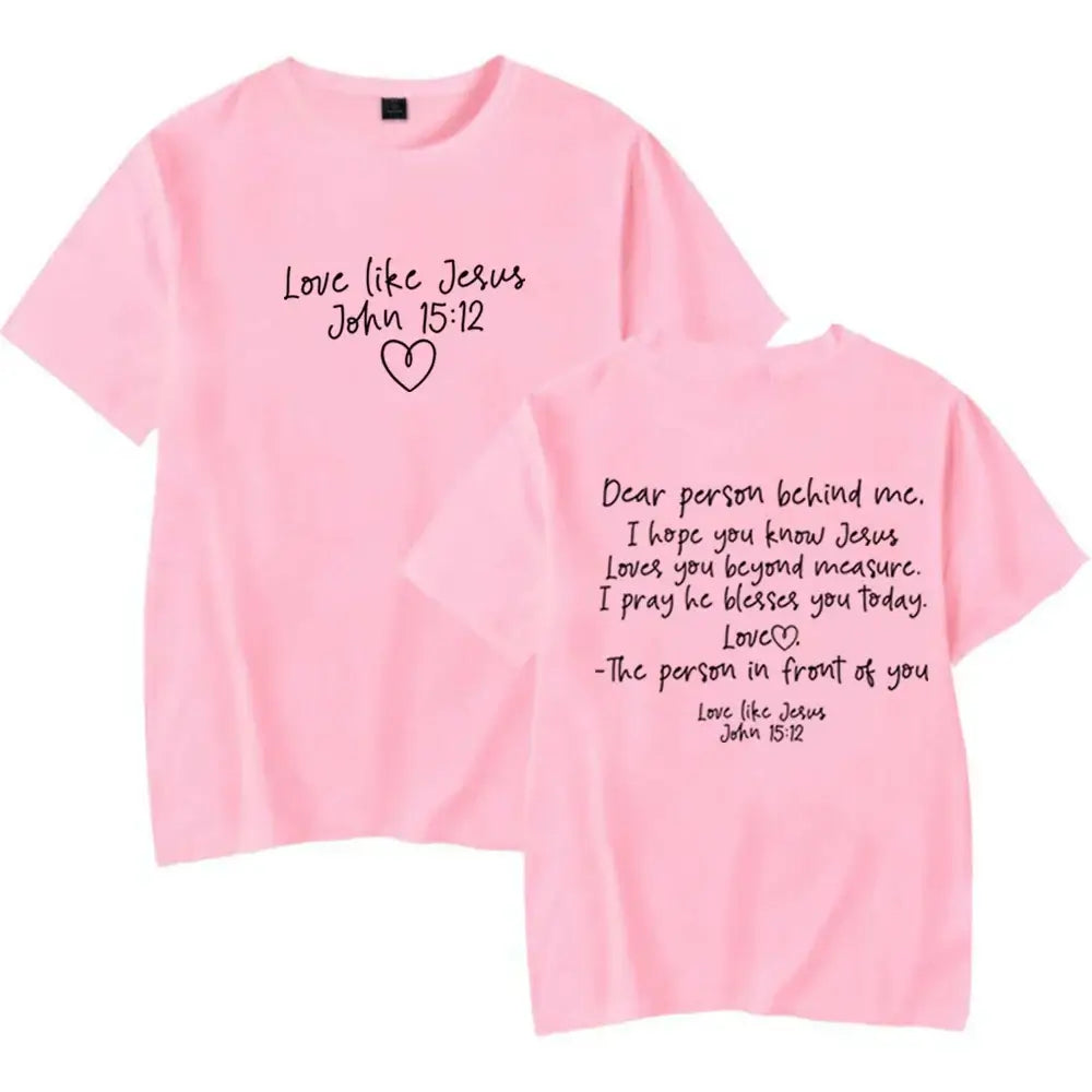 View details for Love Like Jesus Bible Verse T-Shirts Love Like Jesus Bible Verse T-Shirts