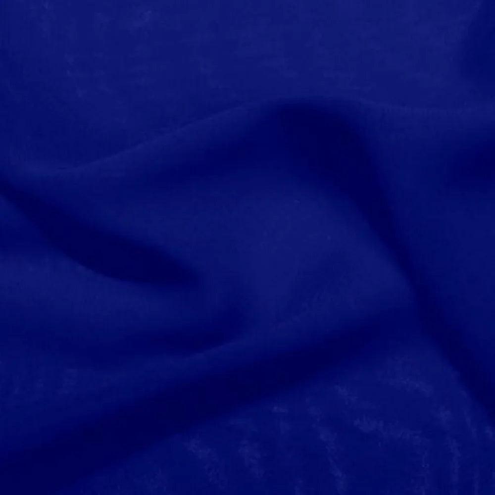 Blue Chiffon Mother of Bride Dress with Zipper Back