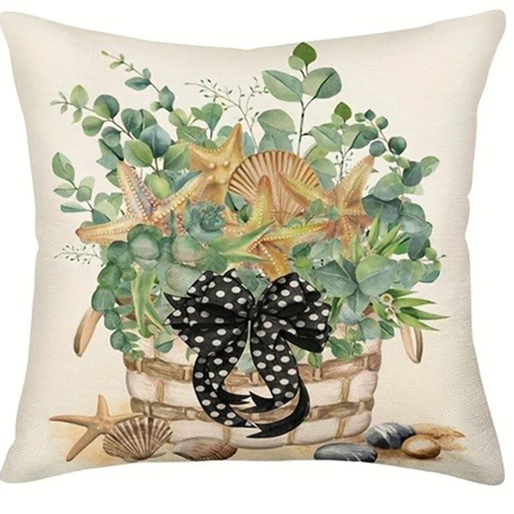 Bless Our Home Nautical Themed Pillow Covers
