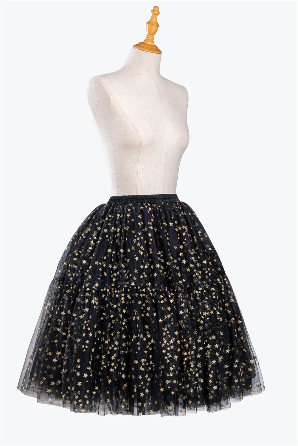 Elegant High Waist Tulle Tutu Skirt – Puffy Mesh Short Pettiskirt for Party, Prom, or Dance