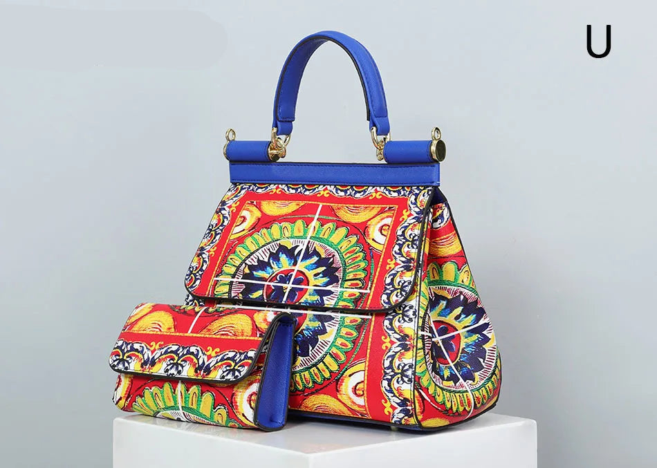Retro Classic Crossbody Bags For Women Frame Top Handle Bag Purses And Handbags Suit Luxury Shoulder Totes Ladies Bolsa