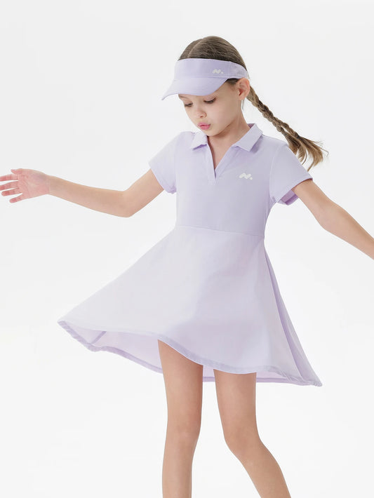 Girls Sports Cool Sensory Quick-Dry Polo Dress 550676 - HER SHOP®