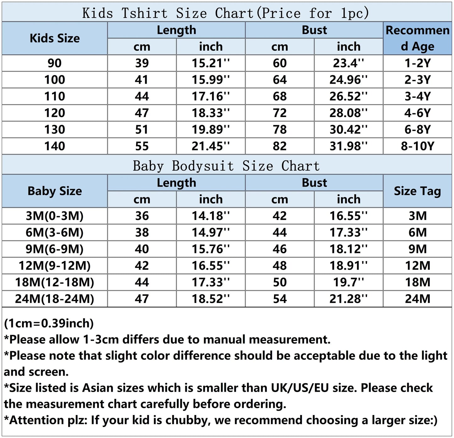 1PC Matching Sibling T-Shirt or Baby Bodysuit – “I Love My Big Sister” Family Outfit for Brothers, Sisters, Boys & Babies