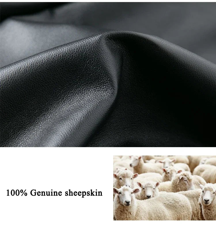 Leather Long 80cm Skirt Women New Fashion Attractive Seam Design Pleated Maxi Skirt Ladies Faldas Largas Streetwear Customizable