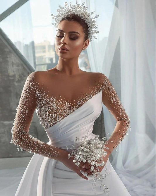 Affordable Custom High-Quality Designer Wedding Dress - HER SHOP