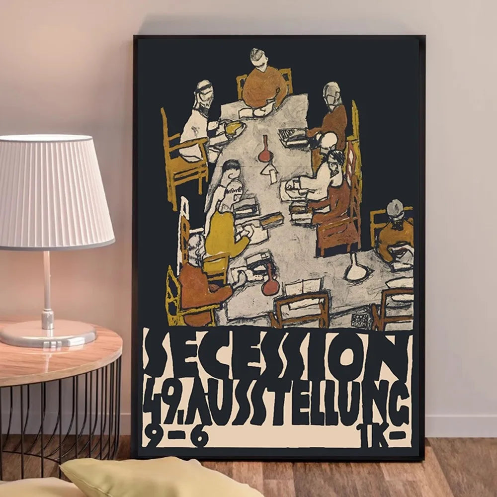 Egon Schiele Body Color Delineation Sketch Figure Poster Good Quality Prints and Posters HD Quality Poster Wall Art Painting