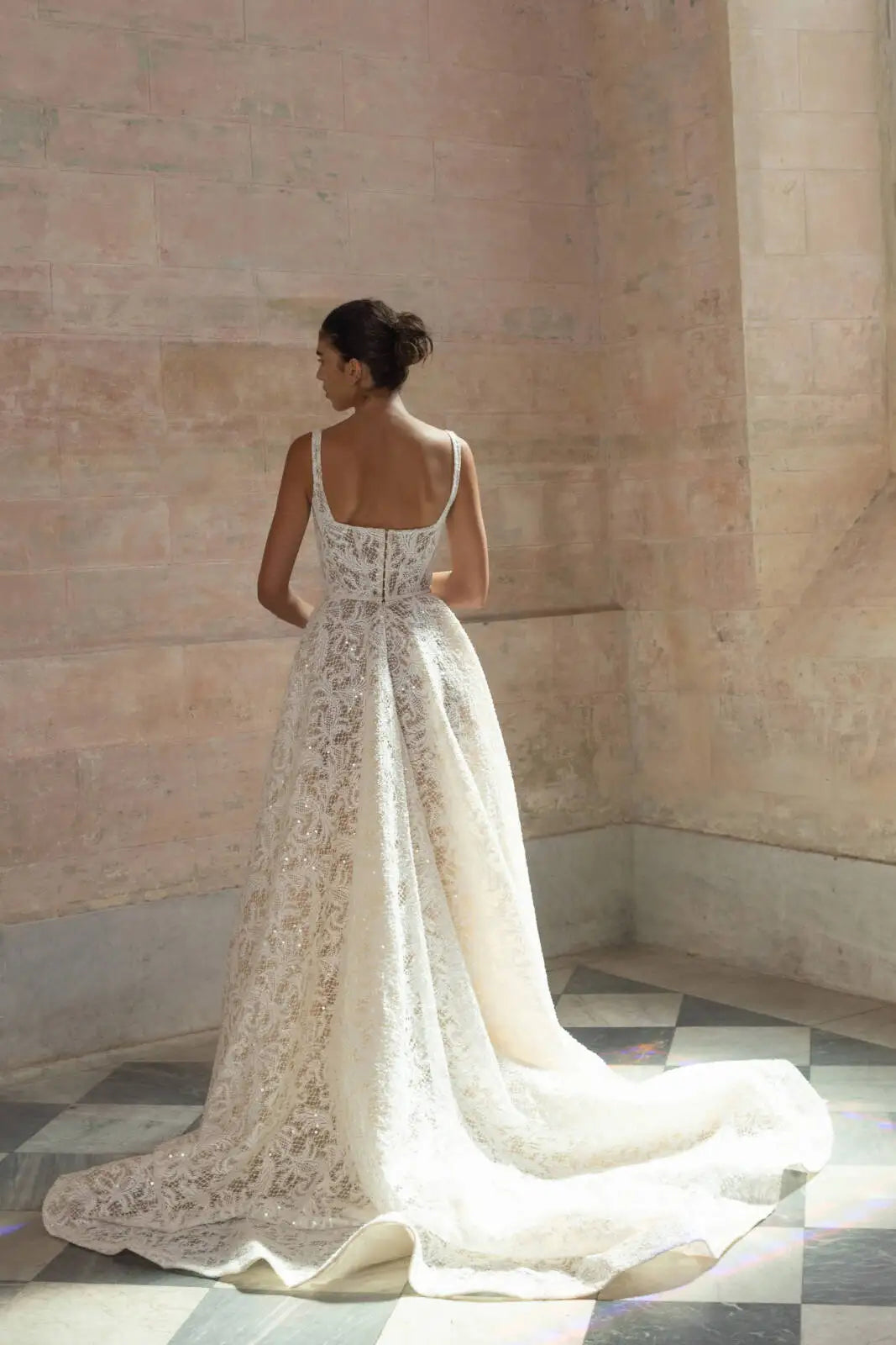 Princess Lace Wedding Dress Custom Corset Gown Elegant Abiti da Sposa 2025 Collection