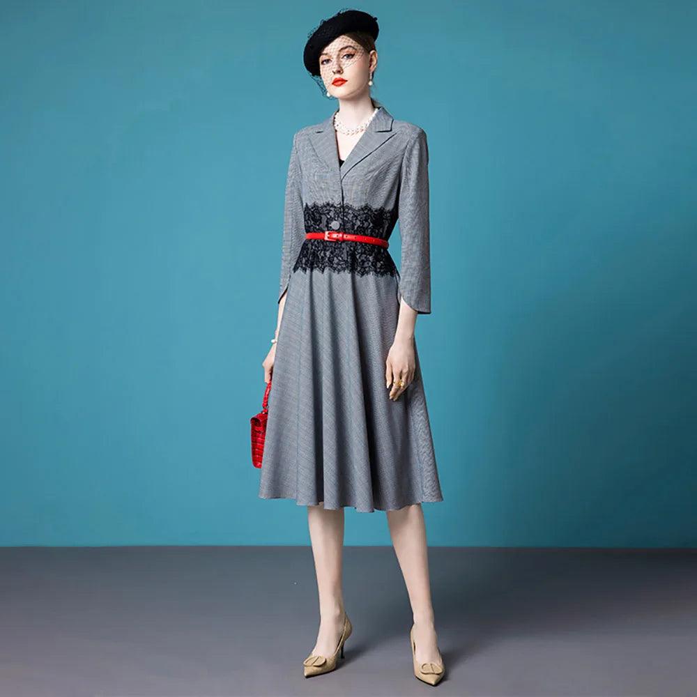 Autumn/Winter French Dress: High-End Light Luxury for Women's Professi HER SHOP Autumn/Winter French Dress: High-End Light Luxury for Women's Professi HER SHOP