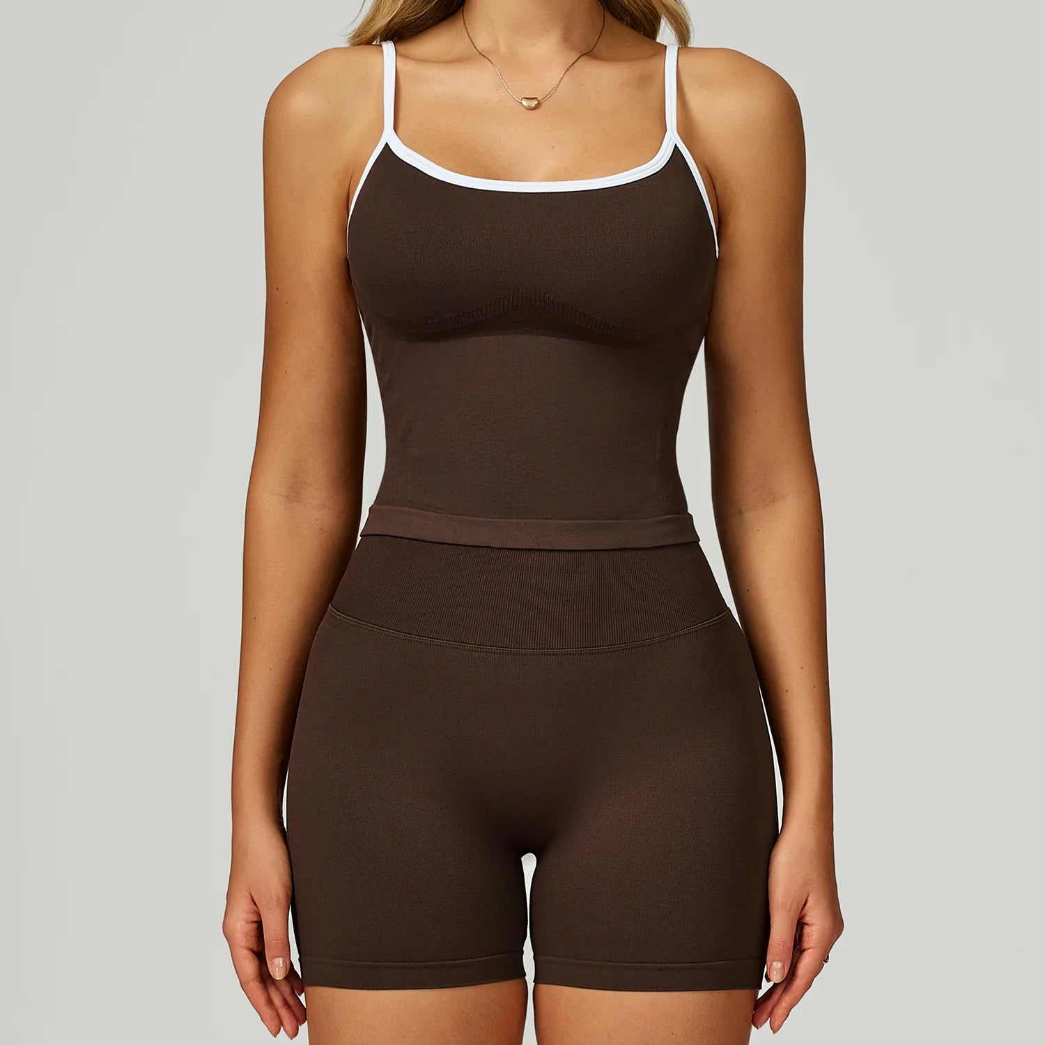 Seamless Yoga Set 2PCS Gym Workout Clothes Women Tracksuit Push Up Bra High Waist Leggings Fitness Top Sportswear Sports Suits