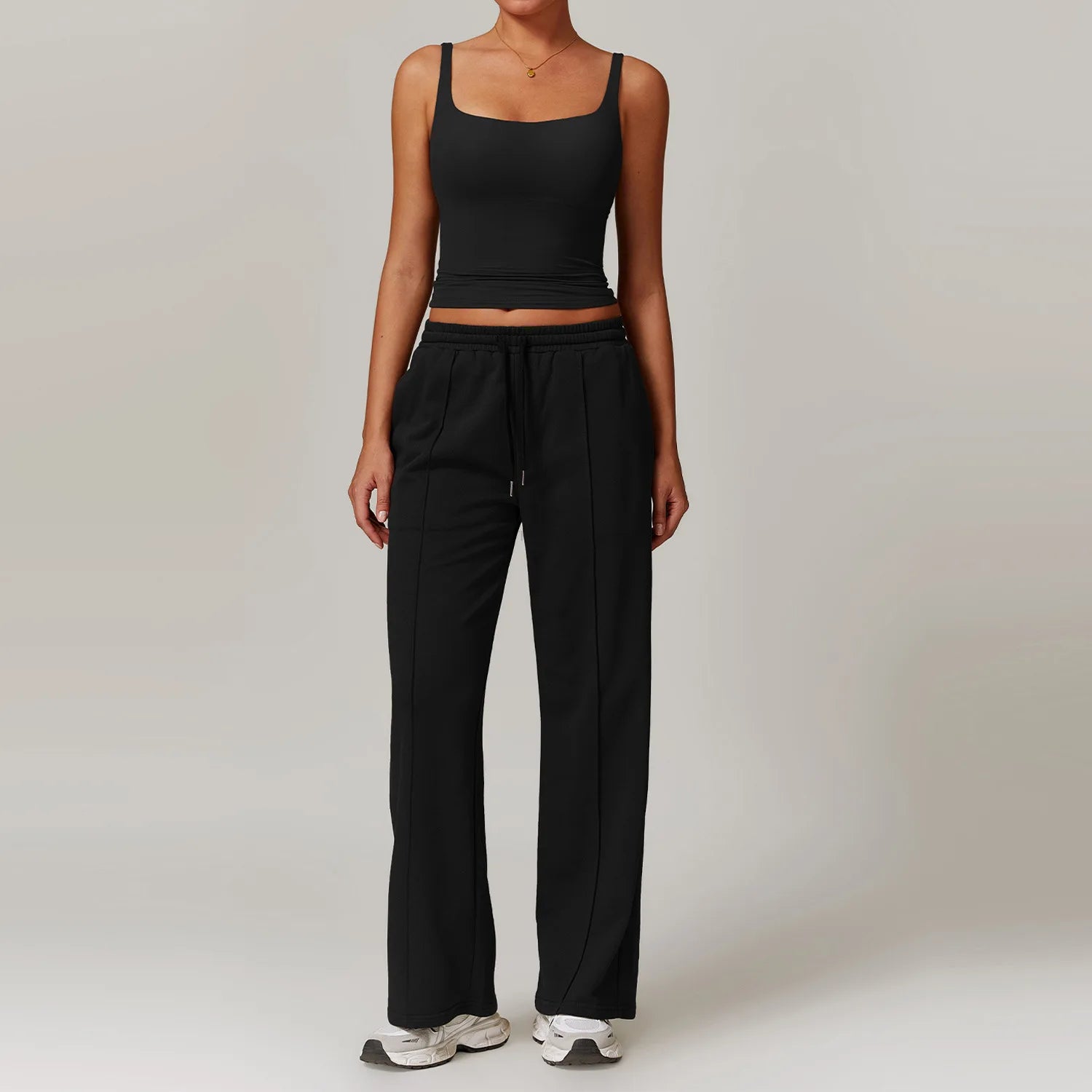 Sportswear 2 Pieces Yoga Set Gym Clothes Sportswear Yoga Suits For Women Fitness Set Tracksuits Sports Long Sleeved Gym Trousers