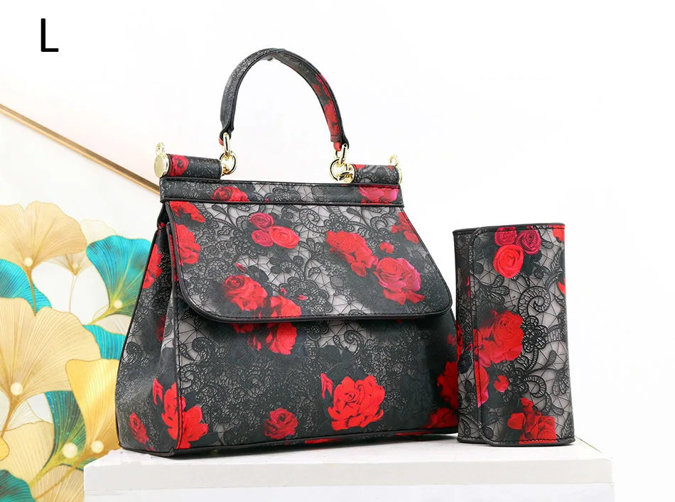 Retro Classic Crossbody Bags For Women Frame Top Handle Bag Purses And Handbags Suit Luxury Shoulder Totes Ladies Bolsa