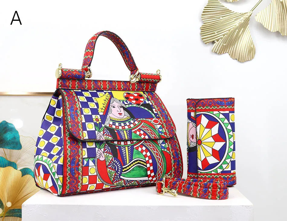 Retro Classic Crossbody Bags For Women Frame Top Handle Bag Purses And Handbags Suit Luxury Shoulder Totes Ladies Bolsa