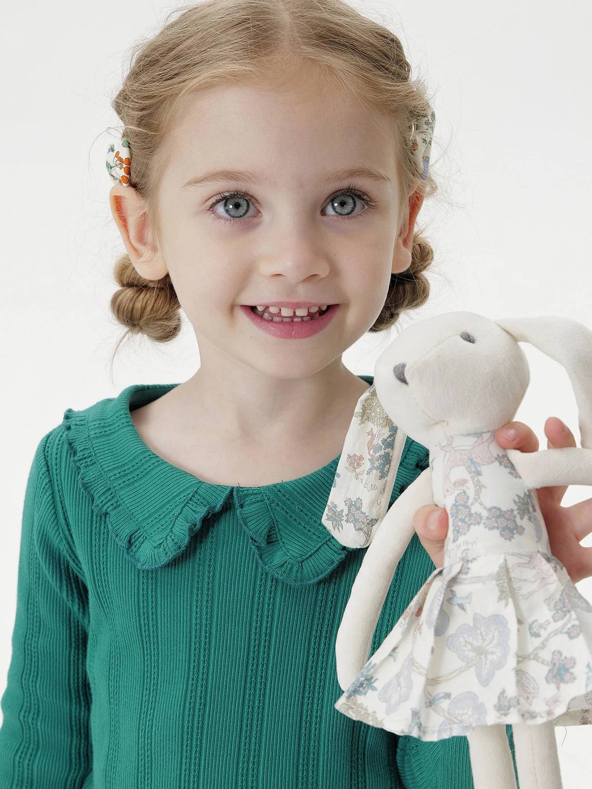 Toddler Girl Sweet Elegant Lace Collar Knit Long Sleeves T-Shirt for Autumn 551608