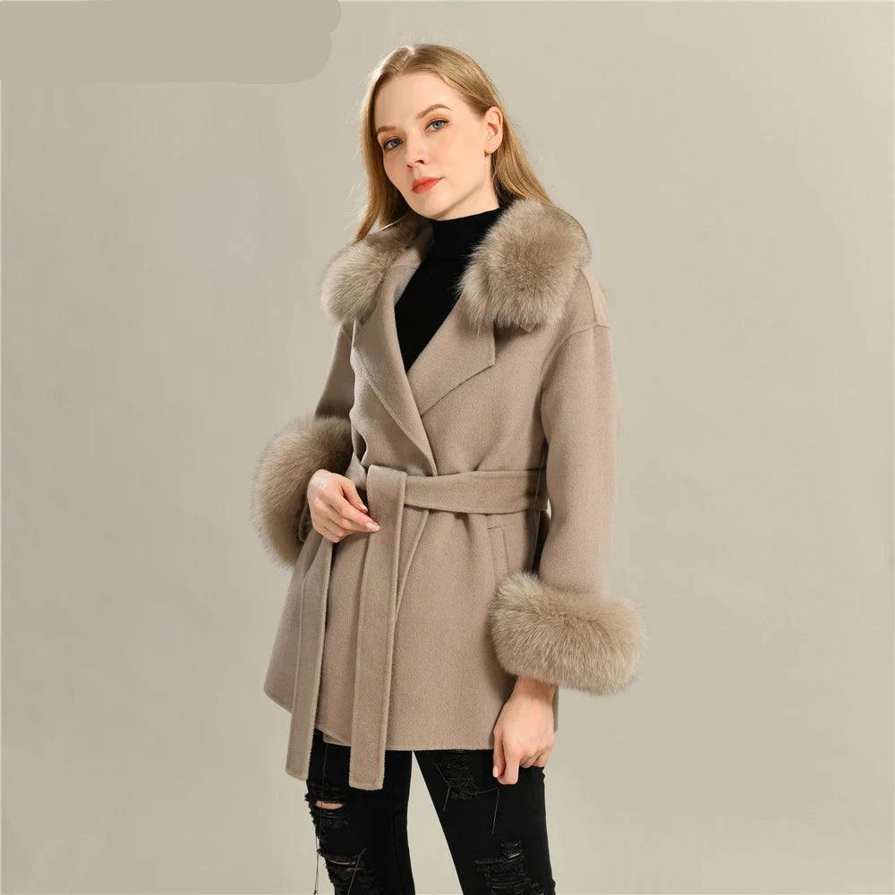 Real wool coat clearance