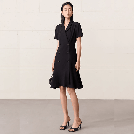 Minimalism Office Lady Dress for Women - HER SHOP