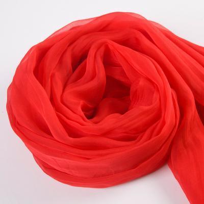 Her Shop accessories 100% Natural Silk Long Georgette Scarf