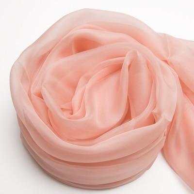 Her Shop accessories Pink / 200CMX140CM 100% Natural Silk Long Georgette Scarf
