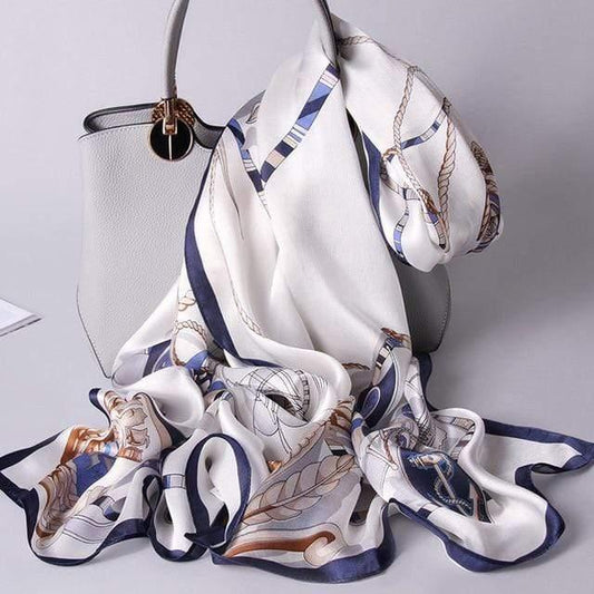 100% Real Silk Scarf - HER SHOP