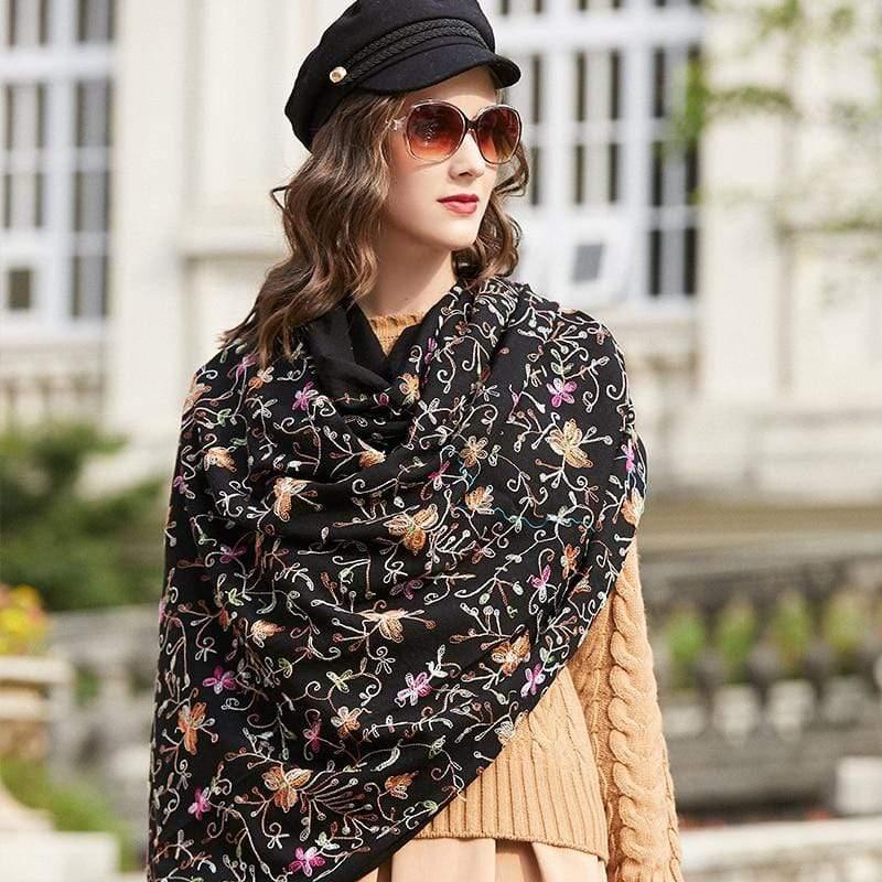 Luxury Women's Elegant Wool Scarves
