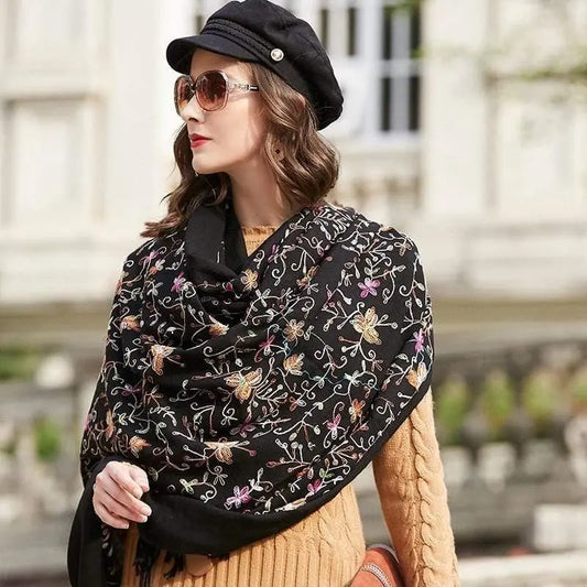 Luxury Women's Elegant Wool Scarves - HER SHOP®