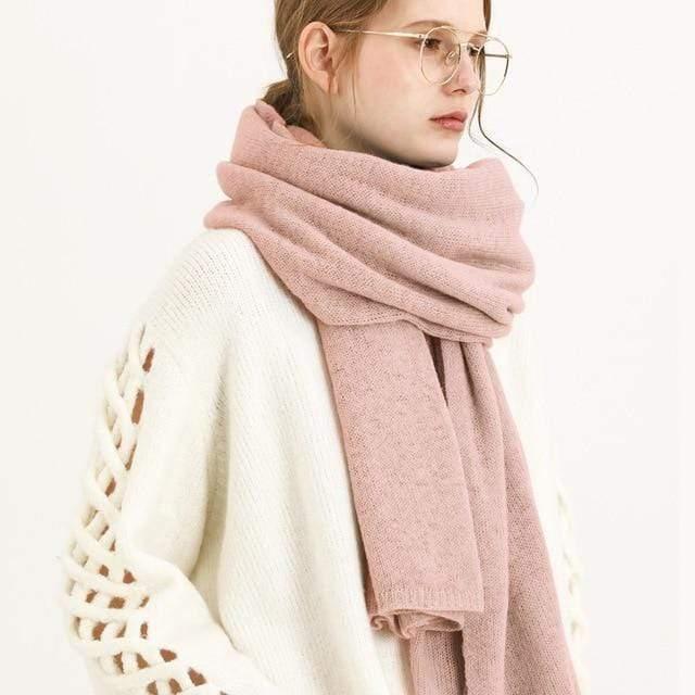 New Design Brand Elastic Cashmere Scarf