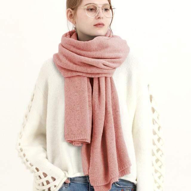 New Design Brand Elastic Cashmere Scarf