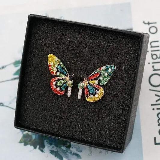 New European and American Fashion Butterfly Ear Nail - HER SHOP®