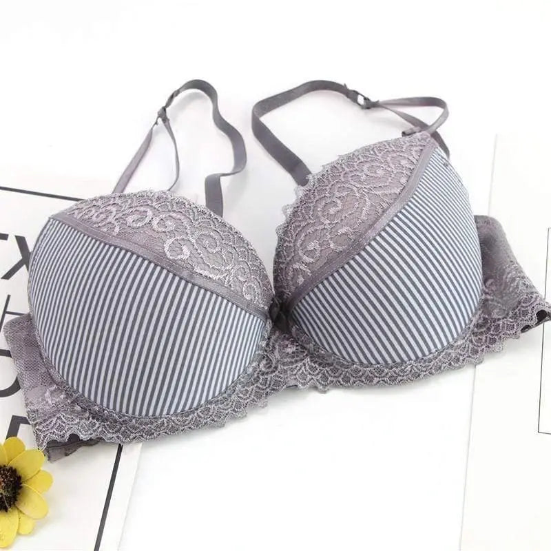 Push Up French Lace Bra and Panty Her Shop