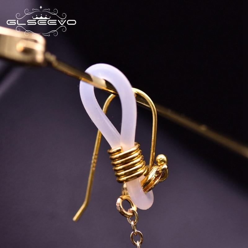 Her Shop accessories Vintage Handmade Natural White Pearls Eyeglasses Chains