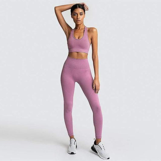 Women's Seamless Yoga Suit Sportswear - HER SHOP
