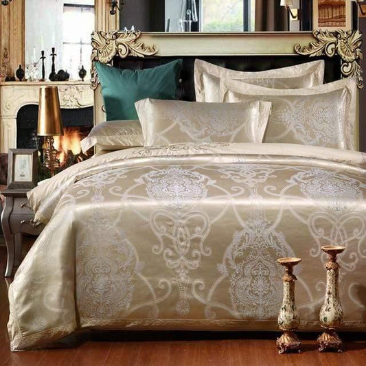 Embroidered Pillowcase Duvet Cover bed sheets - HER SHOP