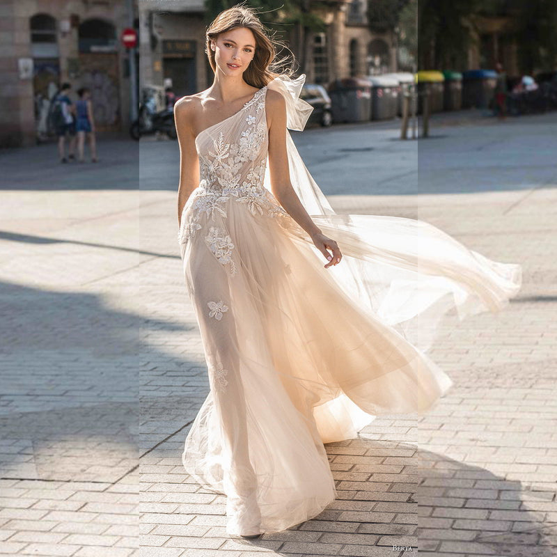 Bohemian Wedding Bridal Dress – HER SHOP