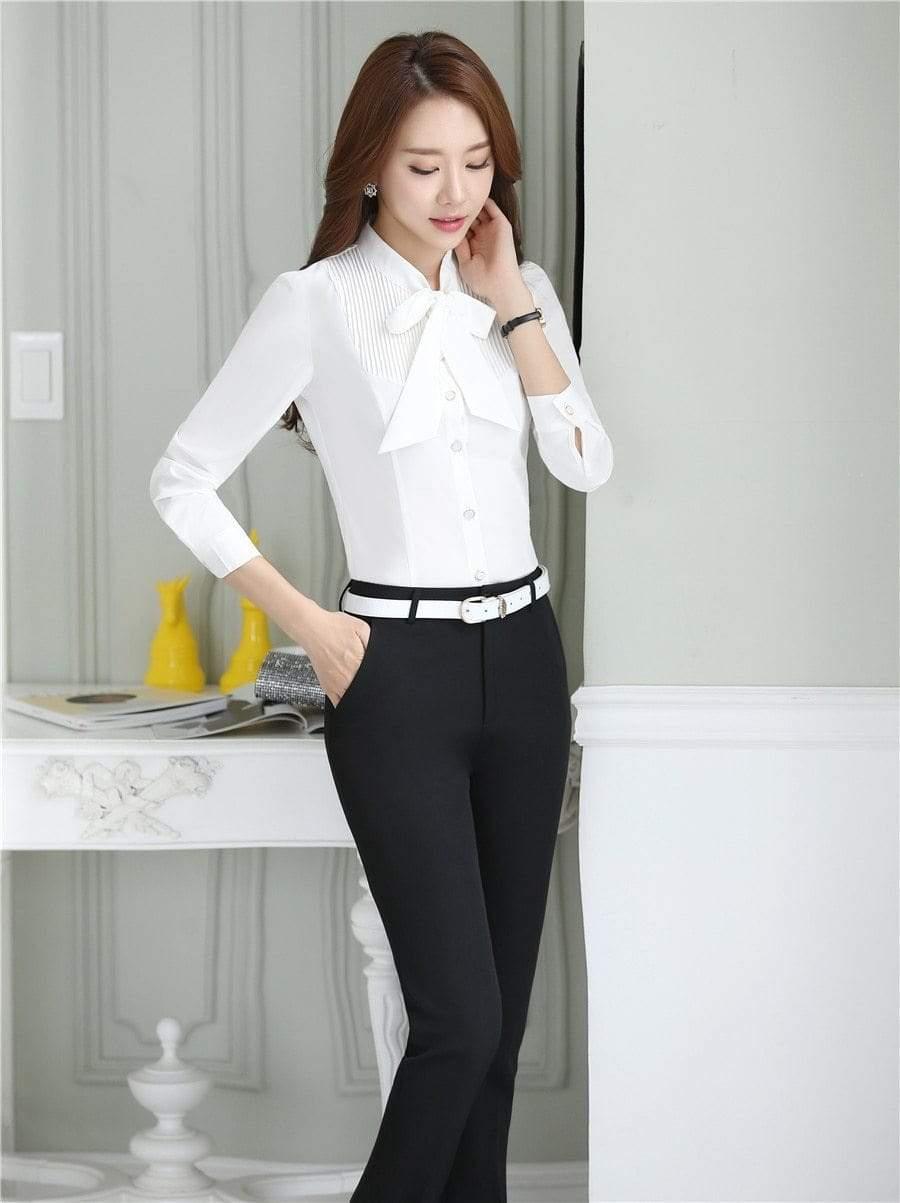 Dushi colorful Spring New professional blouses
