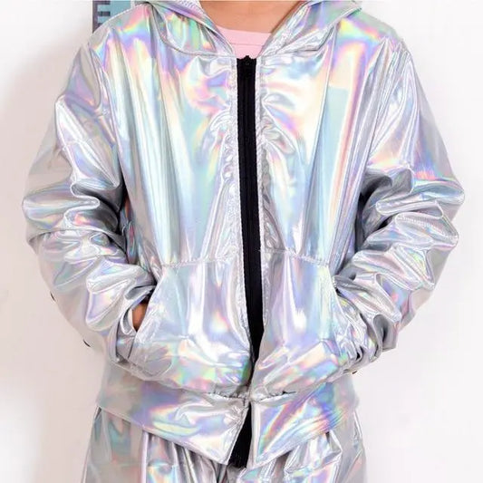Fluorescence bomber Jacket / Stage Performance Wear - HER SHOP®