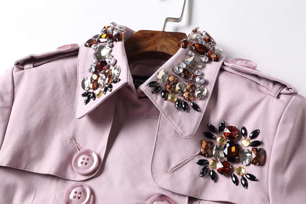 Her Shop Coats, Jackets & Blazers England Style Autumn Spring Trench Coat