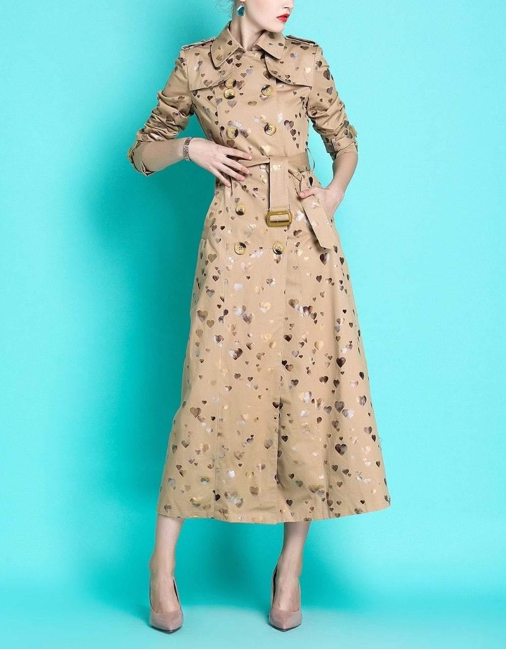 Her Shop Coats, Jackets & Blazers England Style Autumn Spring Trench Coat