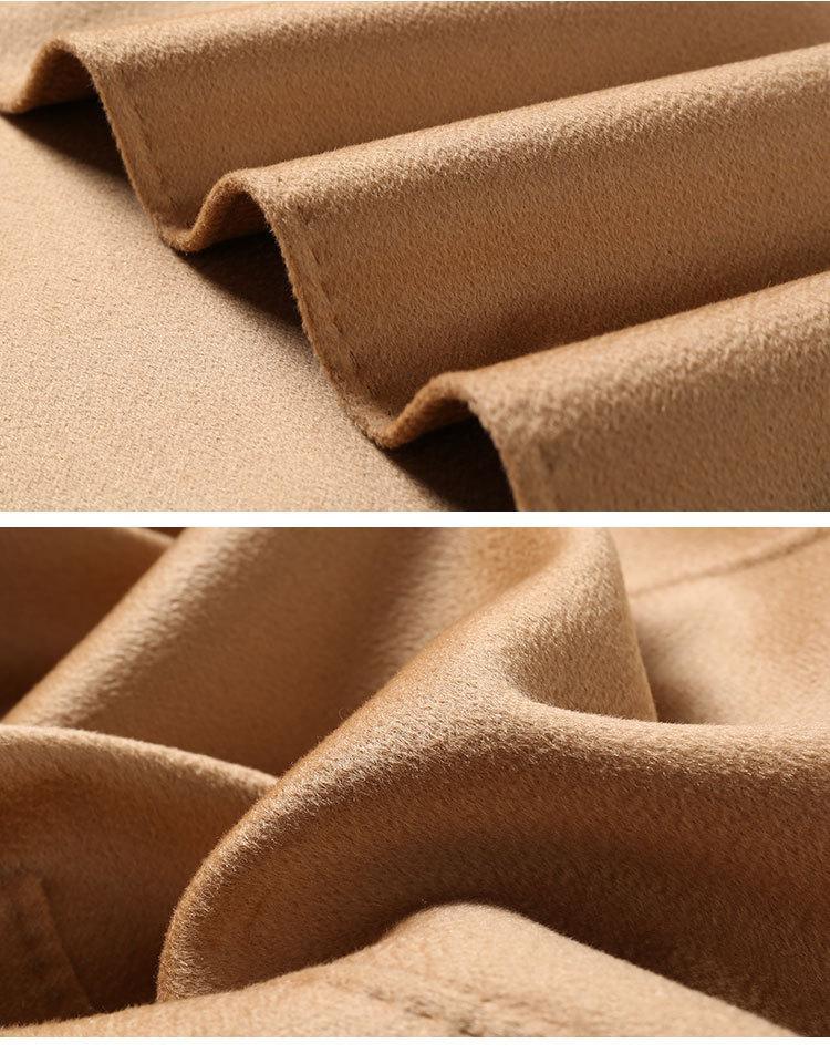 Her Shop Coats, Jackets & Blazers Water Ripple Double-Sided Cashmere Coat