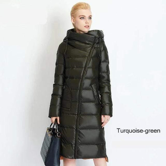 Women's High Quality Hooded Warm Fashionable Parkas - HER SHOP