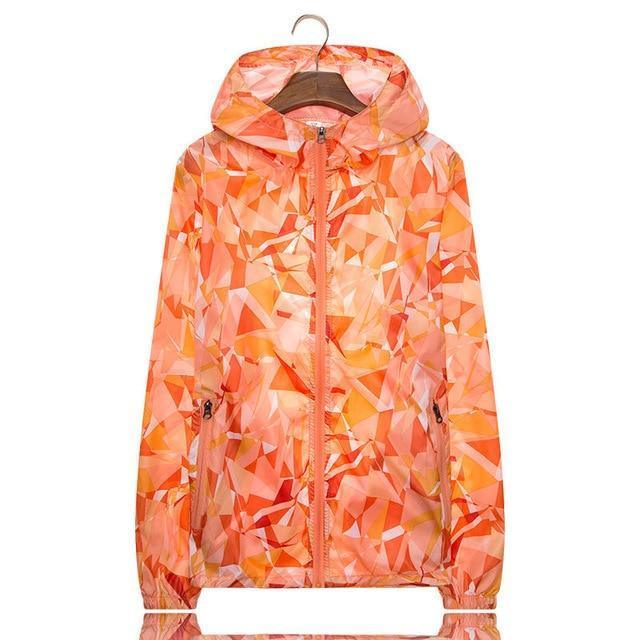 Women Men Spring Summer Unisex Windbreaker / Sunscreen / Rainproof Jackets